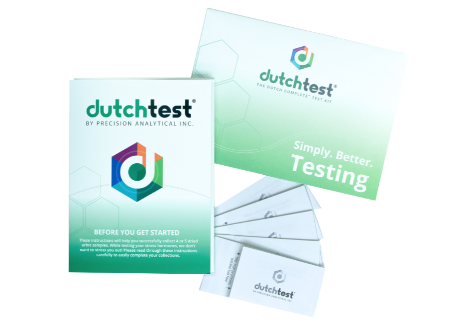 The DUTCH can be a great choice to evaluate heavy and painful periods, hormonal acne, hair loss, hormonal mood swings, and menopausal symptoms (hot flashes, night sweats, mood swings). It can monitor certain bioidentical hormones (oral progesterone, transdermal and vaginal estrogen and testosterone pellets, patches, and injections of all hormones). Testing estrogen metabolism is incredibly important when bioidentical or any hormones are being used as problems with estrogen metabolism can lead to growth of tissues and certain cancers.